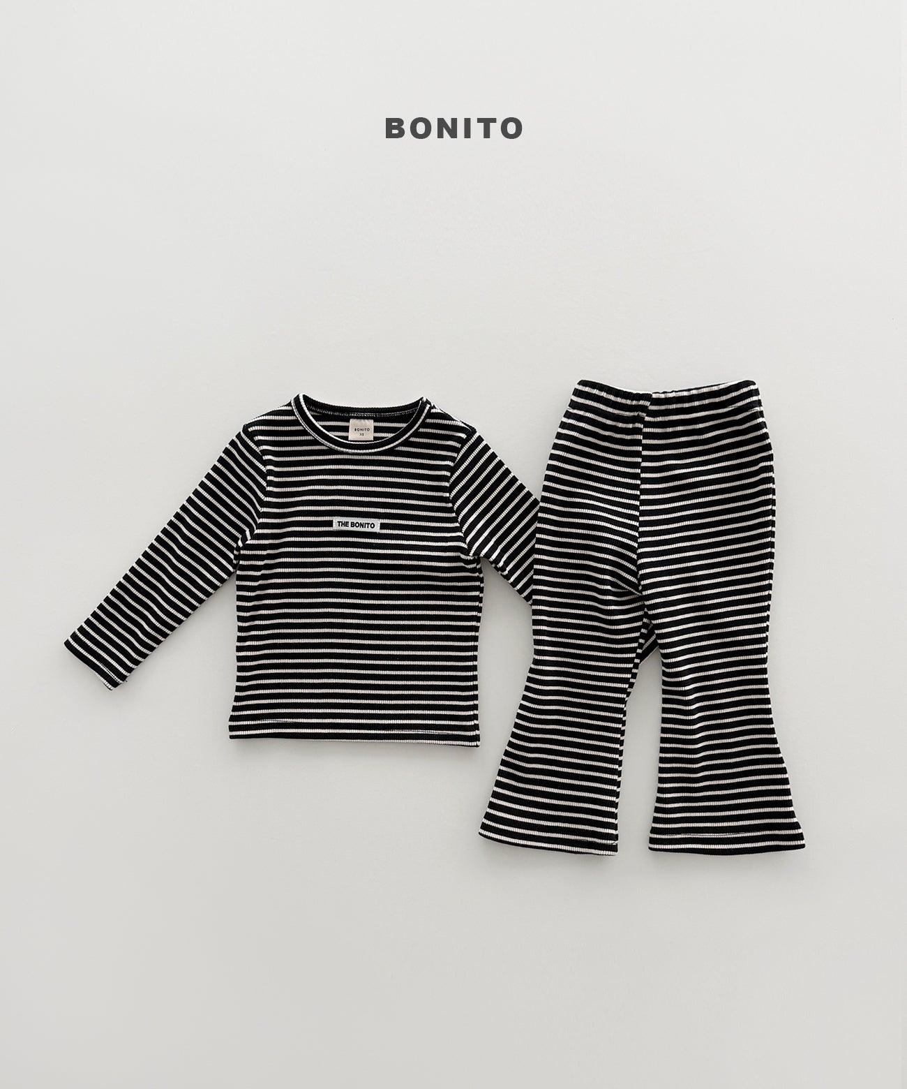49.Heavyweight Stripe Slim Set