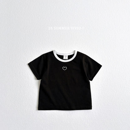 【PREORDER受付終了、ご希望はお問い合わせください。】82.Heart Punching ShortSleeve Tee