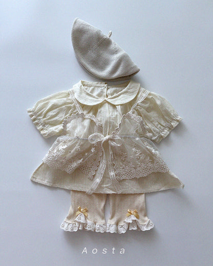 【PREORDER受付終了、ご希望はお問い合わせください。】61.Collar Blouse