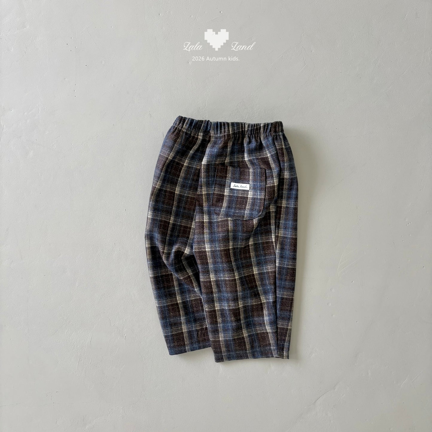 【PRE-ODER〆8.9(sun)】13.Fancy Check Pants | lalaland