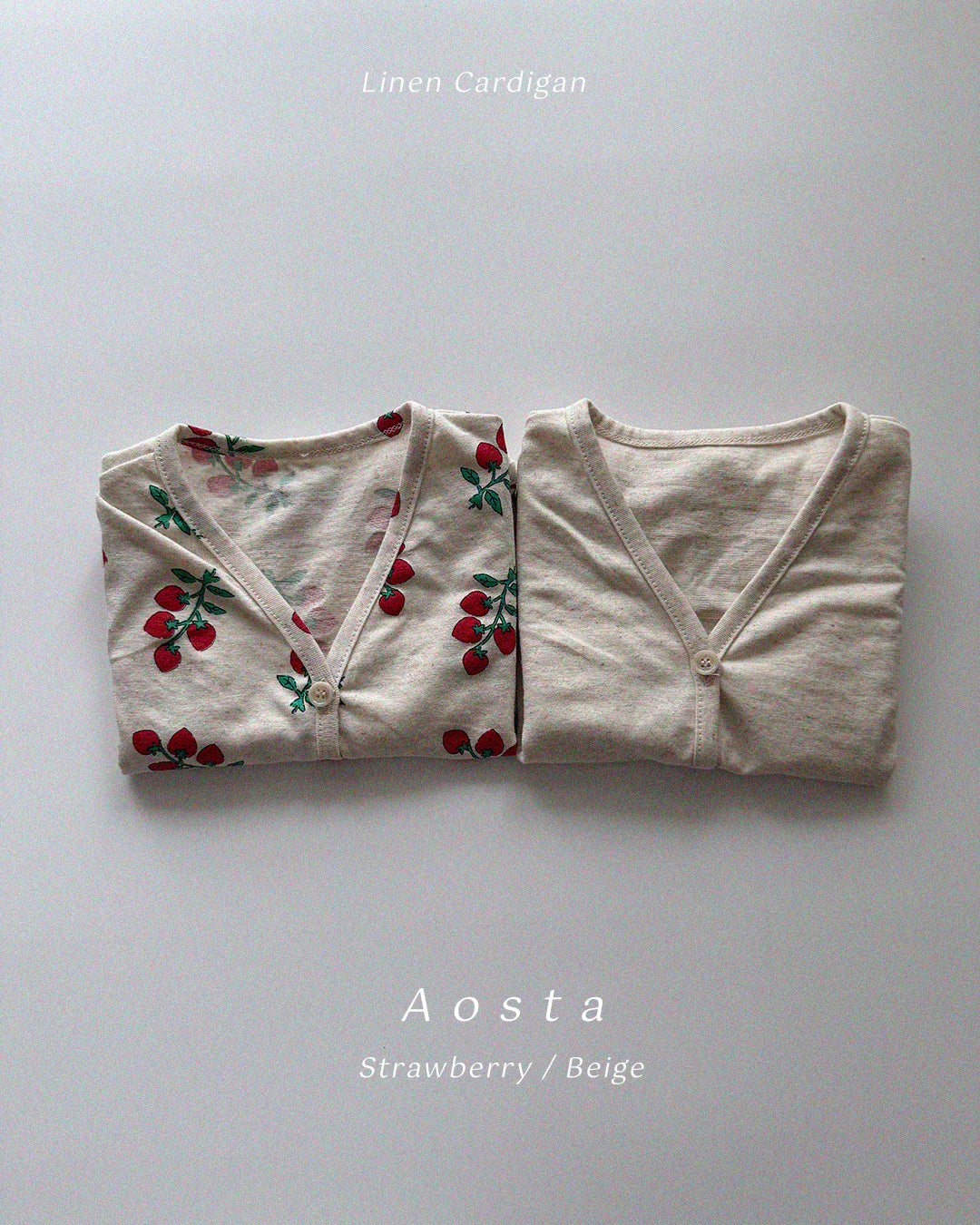 【PREORDER受付終了、ご希望はお問い合わせください。】35.Linen Cardigan