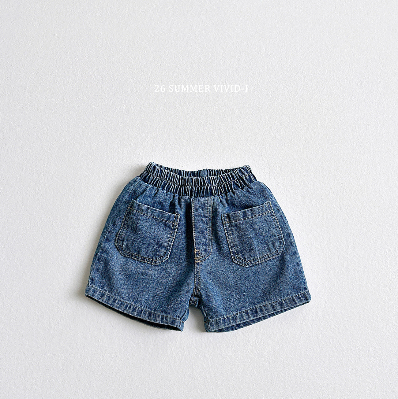 【PREORDER受付終了、ご希望はお問い合わせください。】11.Slub Pocket Denim Shorts