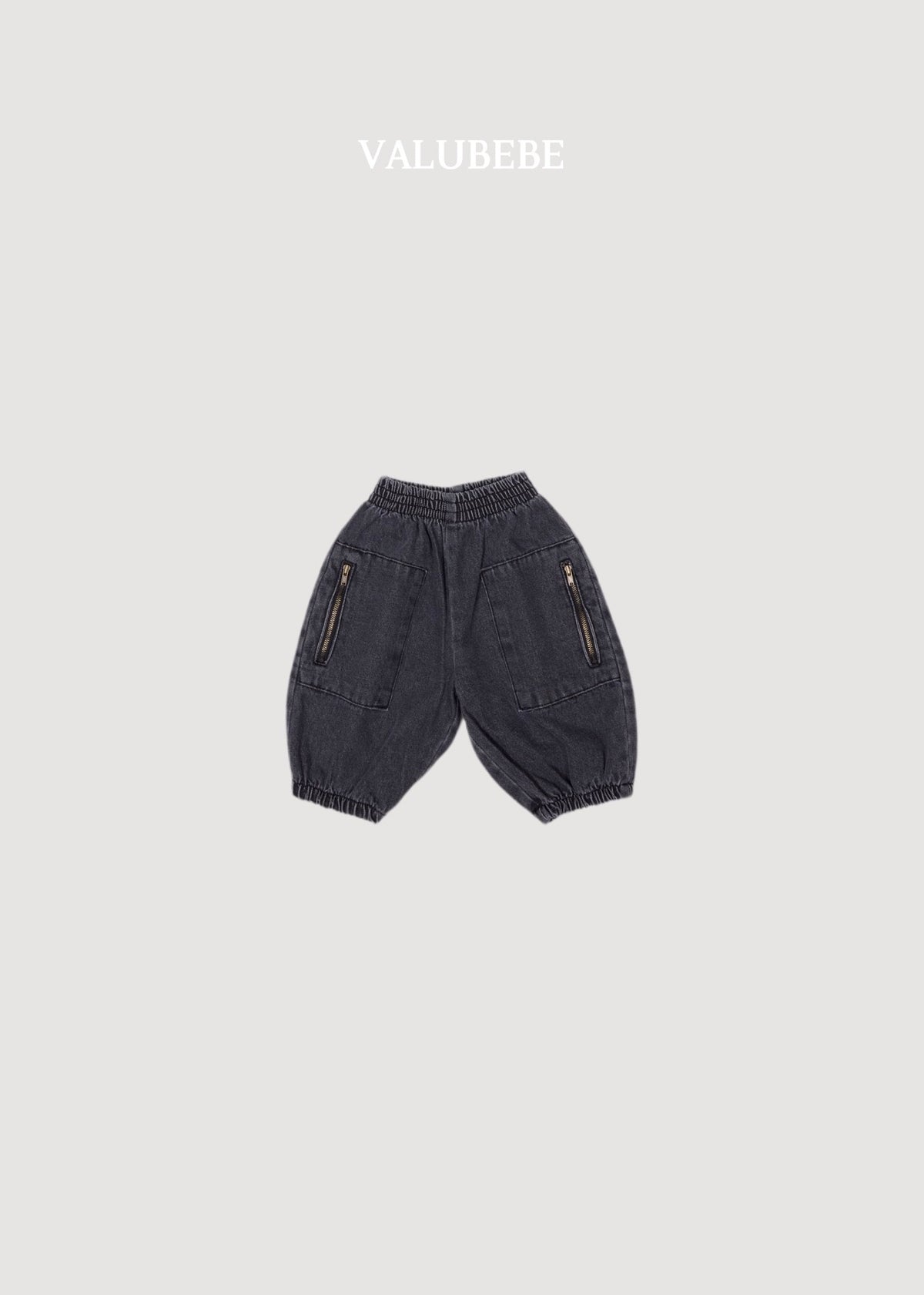 【秋のPRE-ODER 5%OFF】36.Andy Zip Denim Pants
