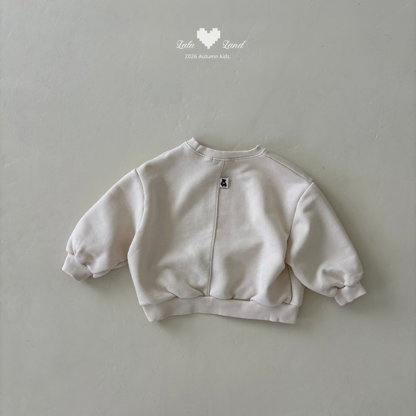 【PRE-ODER〆8.9(sun)】28.Round Panel Sweatshirt | lalaland