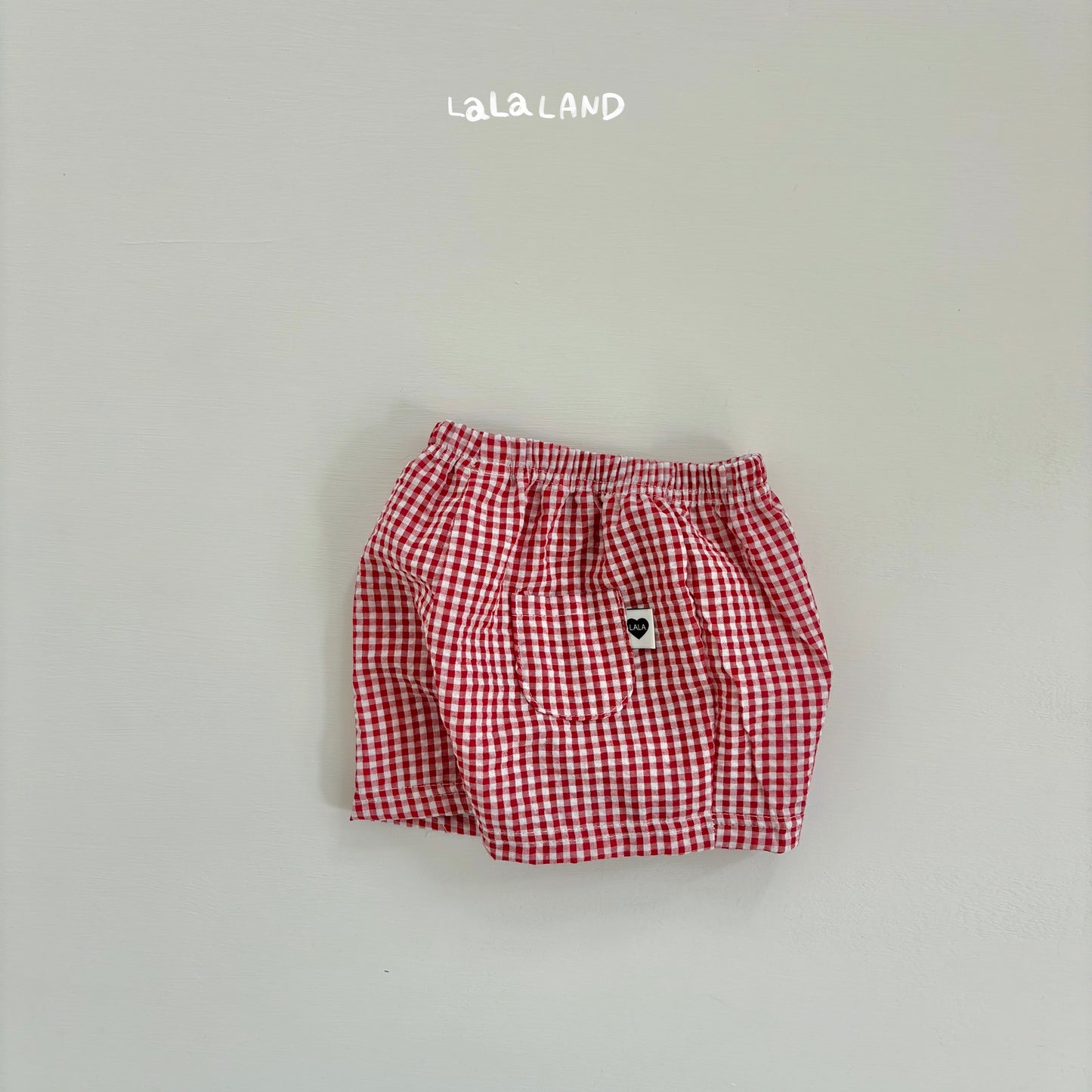 【PREORDER受付終了、ご希望はお問い合わせください。】42.Baby Seersucker Check Shorts