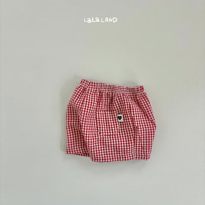 【PREORDER受付終了、ご希望はお問い合わせください。】42.Baby Seersucker Check Shorts