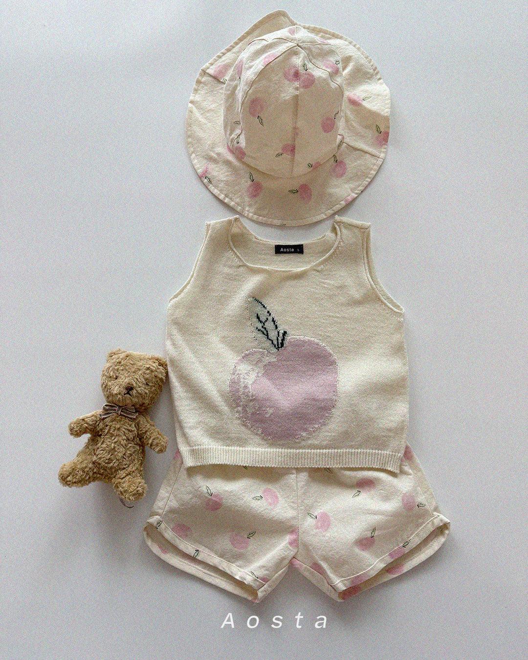 【PREORDER受付終了、ご希望はお問い合わせください。】19.Knit Fruit Vest