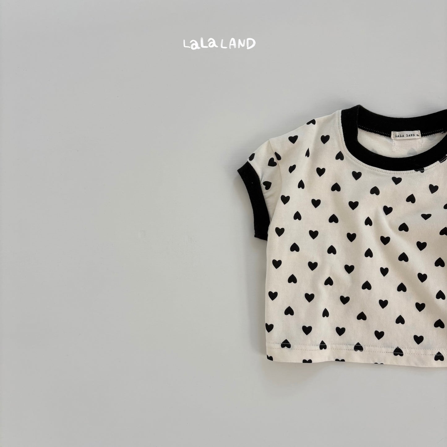 【PREORDER受付終了、ご希望はお問い合わせください。】31.Baby Heart Dot T-shirt