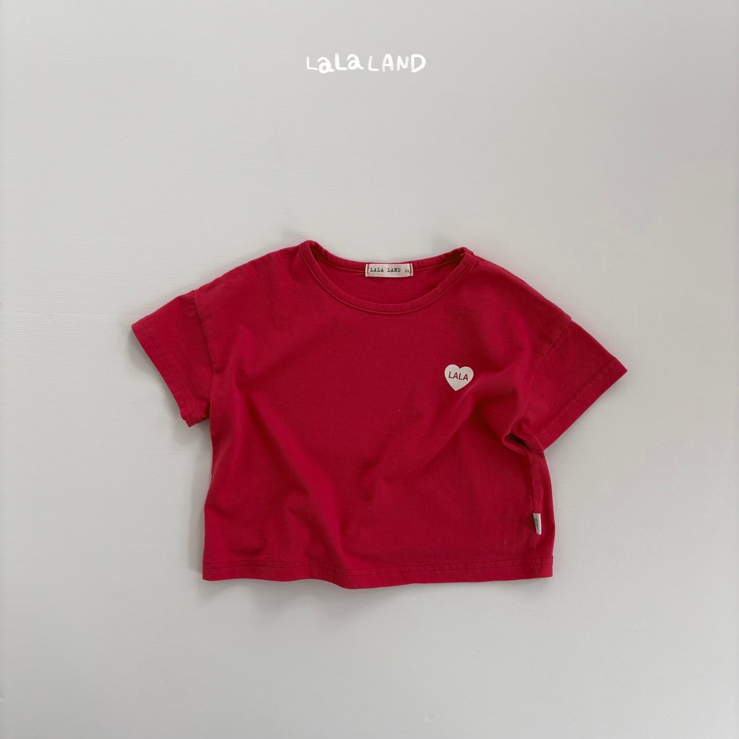 【PREORDER受付終了、ご希望はお問い合わせください。】64.Lala Heart Short Sleeve T-shirt