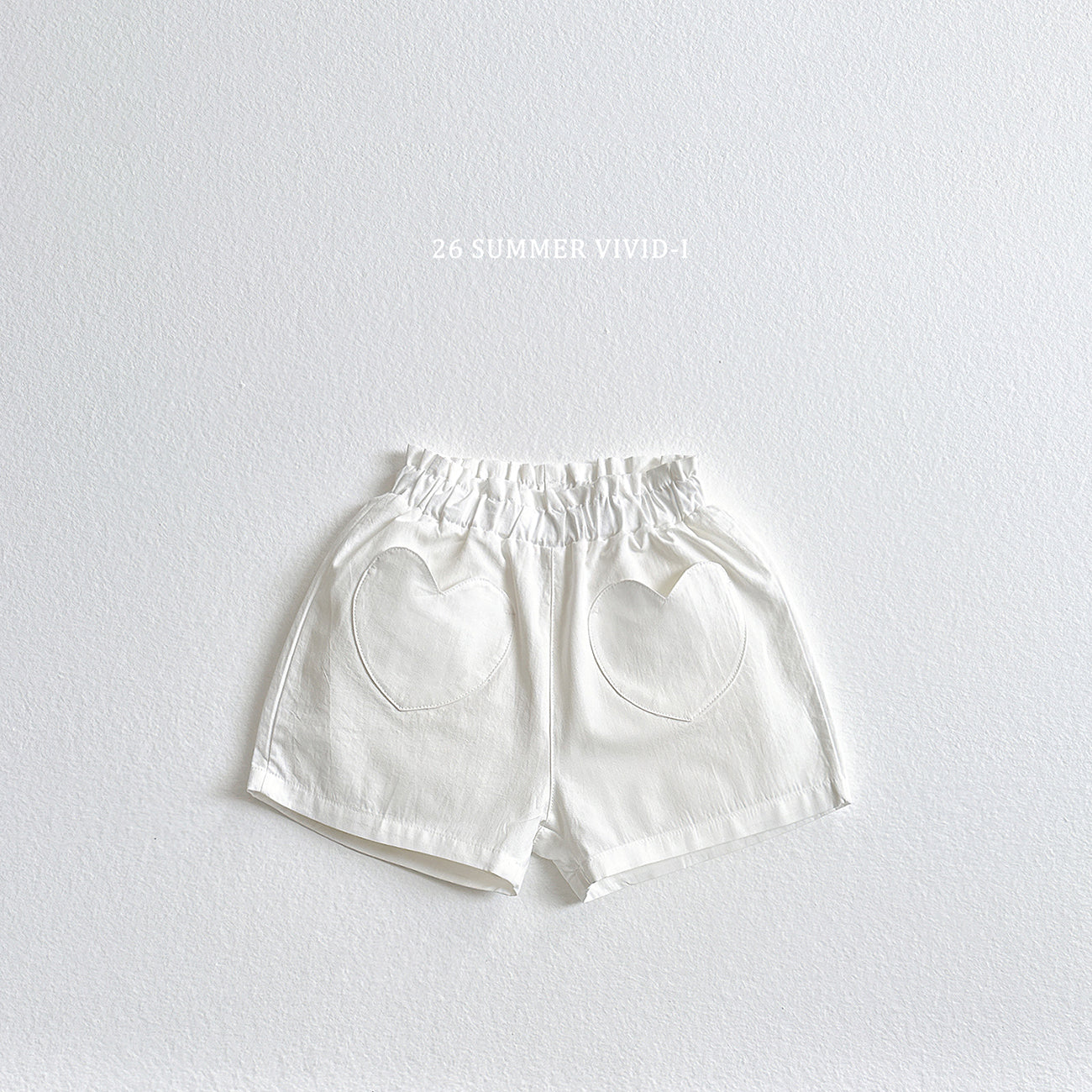 【PREORDER受付終了、ご希望はお問い合わせください。】25.Heart Pocket Shorts