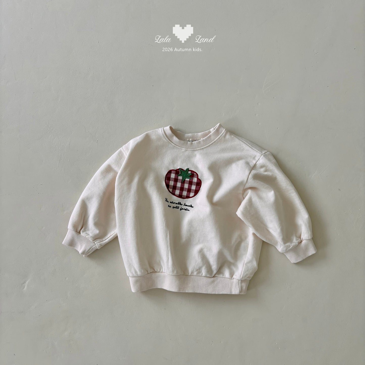 【PRE-ODER〆8.9(sun)】16.Tomato Sweatshirt | lalaland