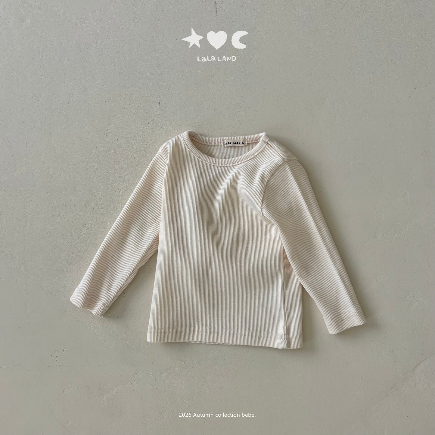 【PRE-ODER〆8.9(sun)】29.Macaron Ribbed Tee | lalaland