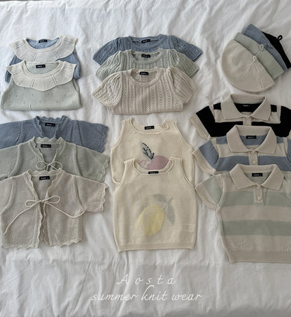 【PREORDER受付終了、ご希望はお問い合わせください。】23.Knit Frill T