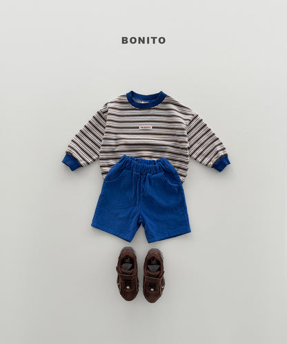 42.Feeling Stripe Sweatshirt