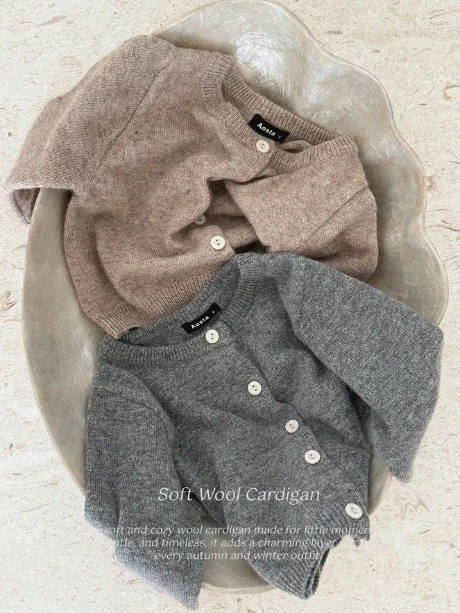 【秋のPRE-ODER 5%OFF】06.Knit Cashmere Cardigan