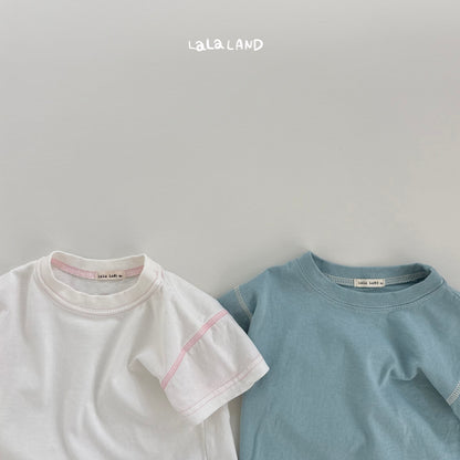 【PREORDER受付終了、ご希望はお問い合わせください。】30.Baby Color Block Point T-shirt