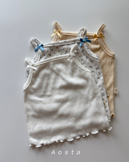 【PREORDER受付終了、ご希望はお問い合わせください。】11.Camellia Sleeveless