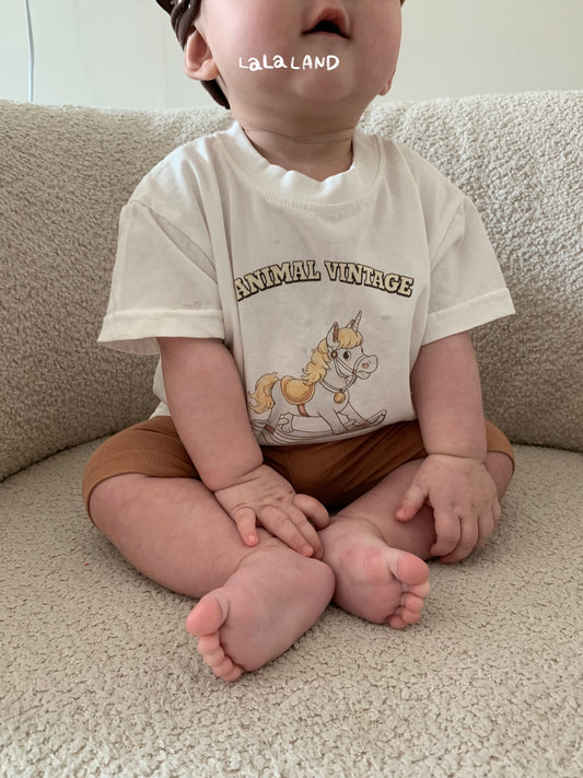 【PREORDER受付終了、ご希望はお問い合わせください。】28.Baby Unicorn Short Sleeve T-shirt