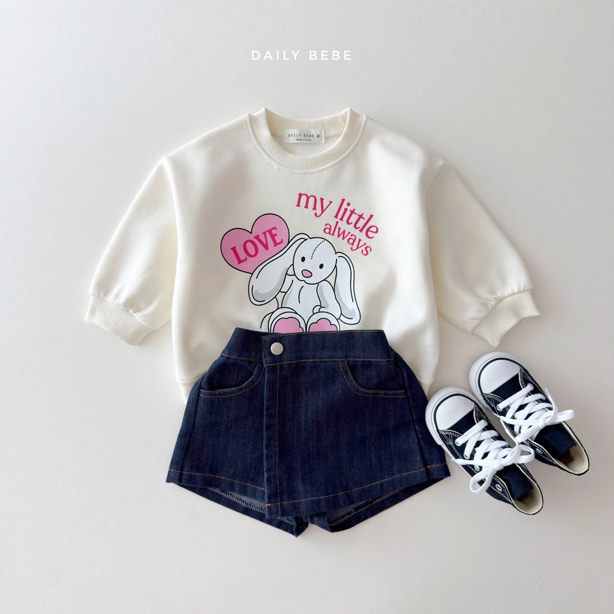 【秋のPRE-ODER 5%OFF】23.My Little Sweatshirt