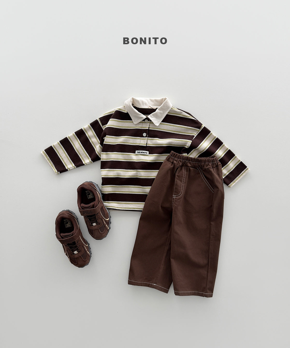 26.Striped Polo Shirt