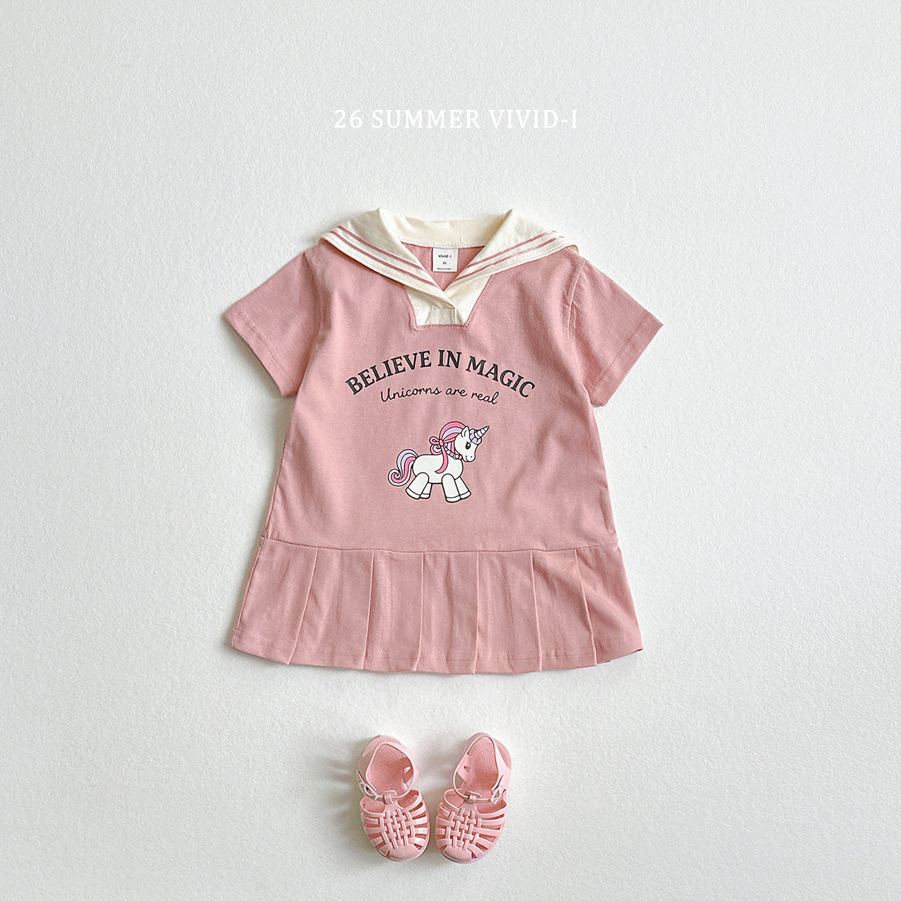 【PREORDER受付終了、ご希望はお問い合わせください。】92.Unicorn Sailor Dress
