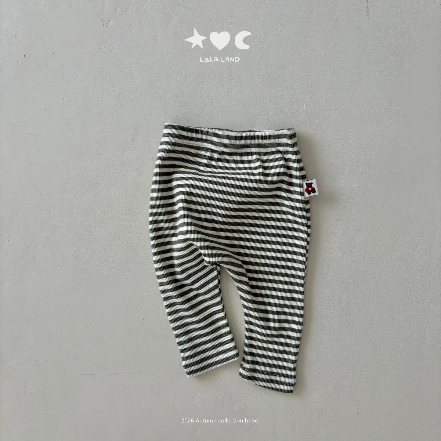 【PRE-ODER〆8.9(sun)】23.Stripe Leggings | lalaland
