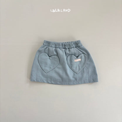 【PREORDER受付終了、ご希望はお問い合わせください。】74.Heart Mini Skirt