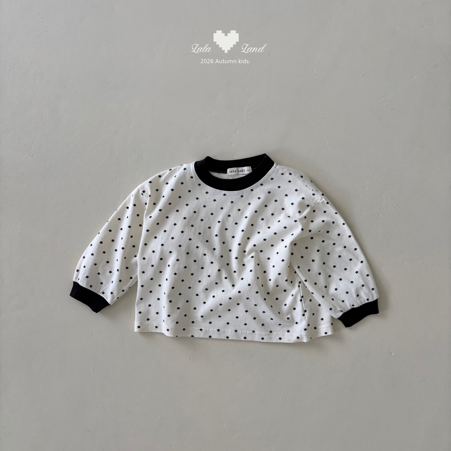 【PRE-ODER〆8.9(sun)】26.Mix Star Tee | lalaland