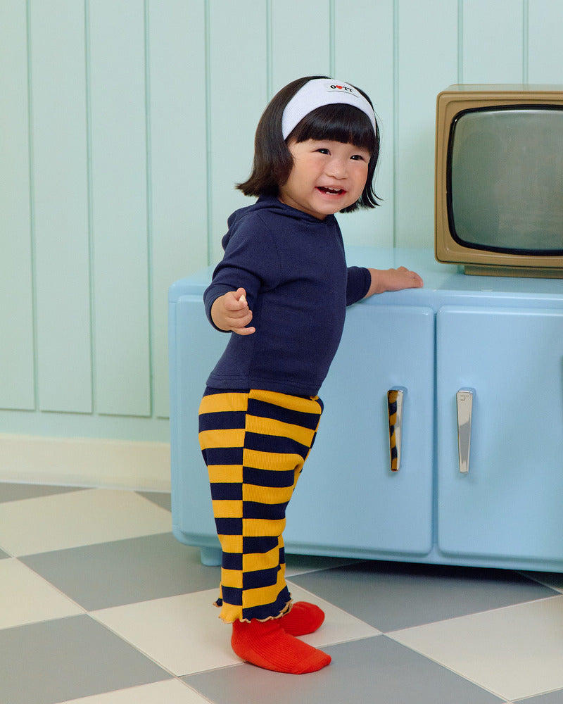 【PRE-ODER〆8.9(sun)】42.Kitsch Pop Ribbed Bootcut Pants | oottbebe