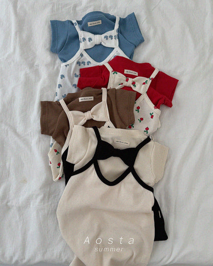 【PREORDER受付終了、ご希望はお問い合わせください。】6.Lip Ribbon Dress