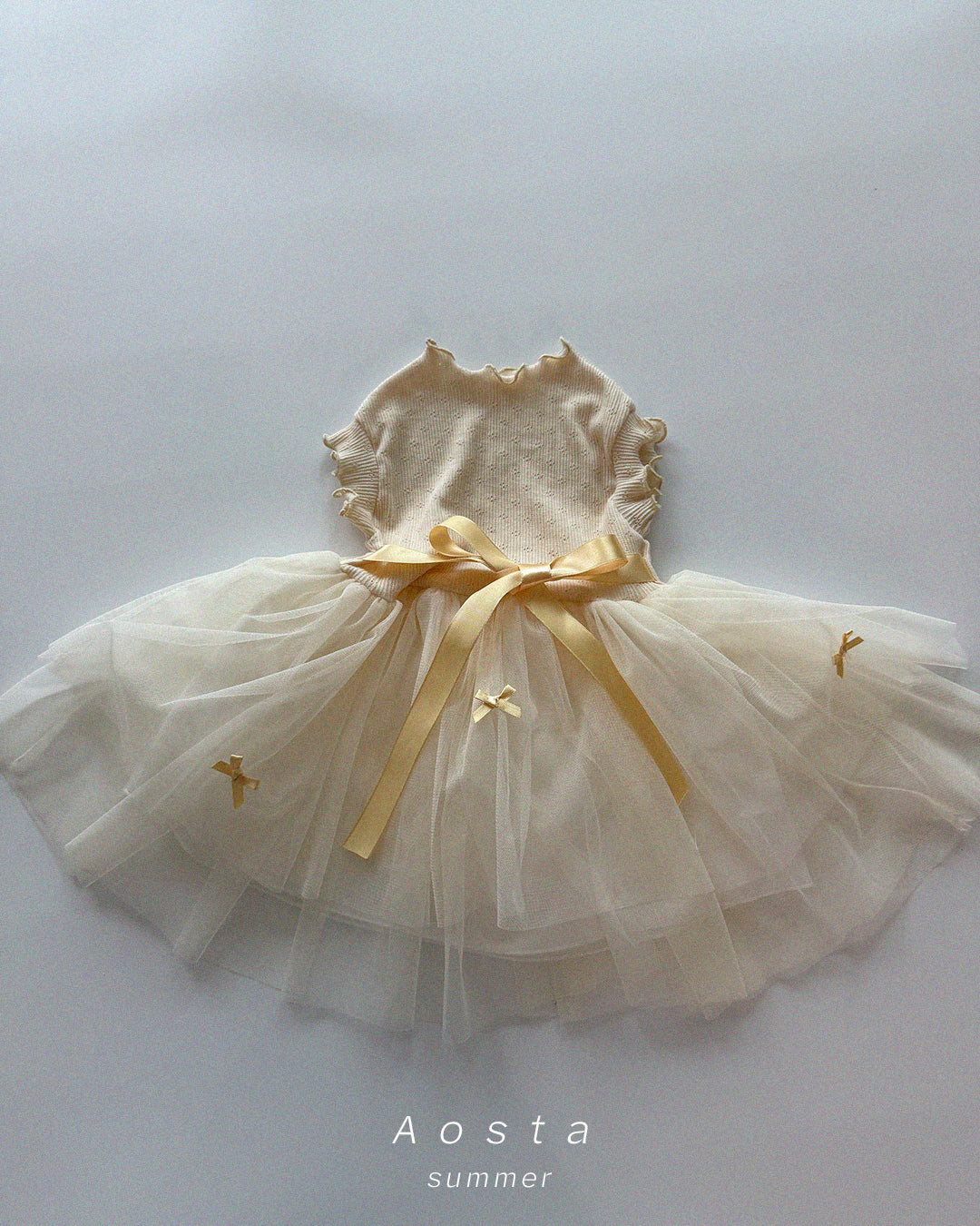 【PREORDER受付終了、ご希望はお問い合わせください。】13.Camellia Dress