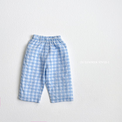 【PREORDER受付終了、ご希望はお問い合わせください。】7.Check Pants