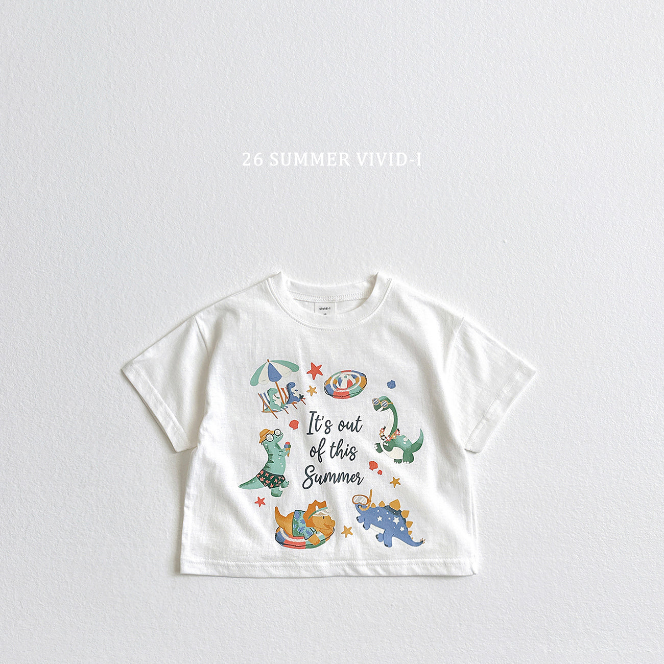 【PREORDER受付終了、ご希望はお問い合わせください。】47.Vacance Dino ShortSleeve Tee