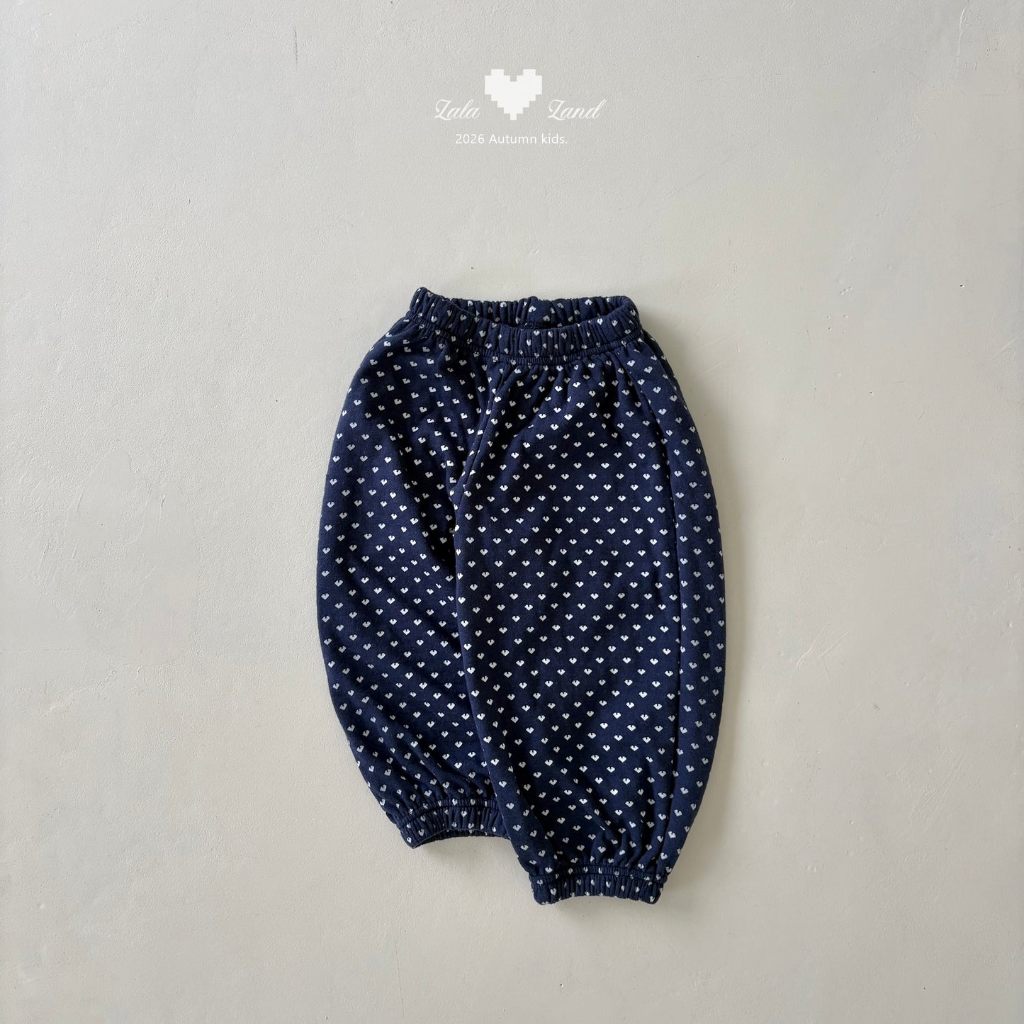 【PRE-ODER〆8.9(sun)】19.Heart Jogger Pants | lalaland