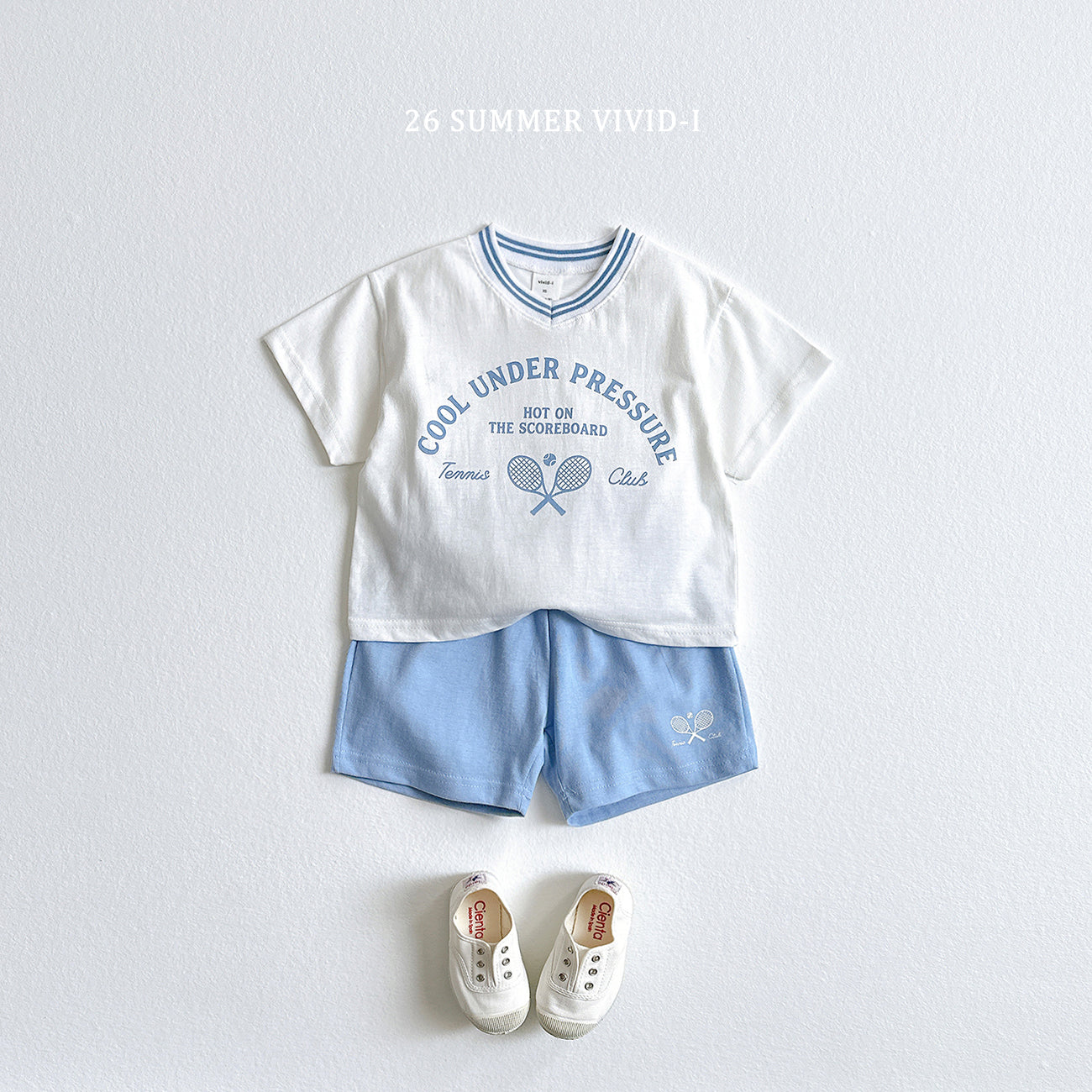 【PREORDER受付終了、ご希望はお問い合わせください。】93.VNeck Tennis Set
