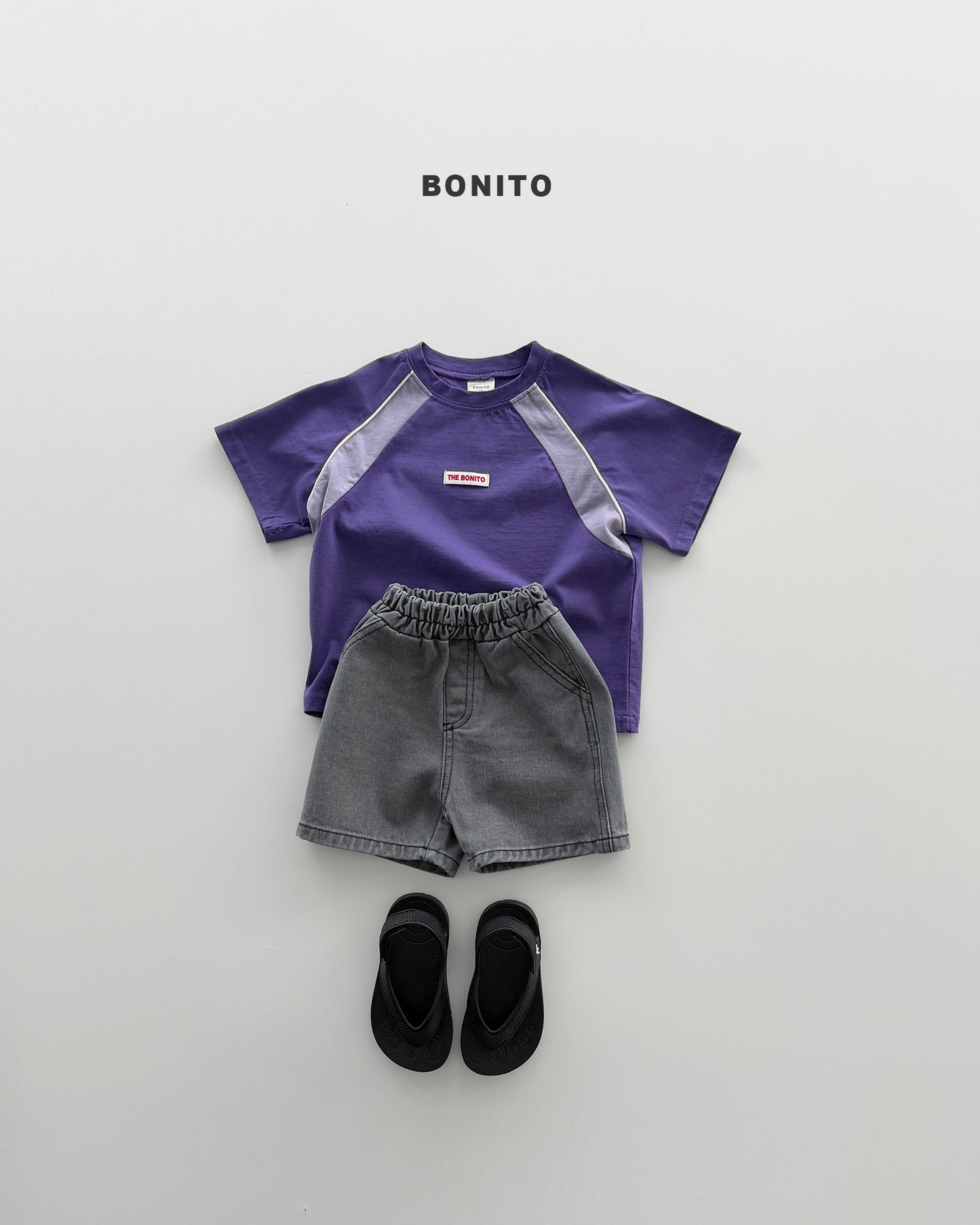 【PREORDER 4日間限定】38.raglan side color tee
