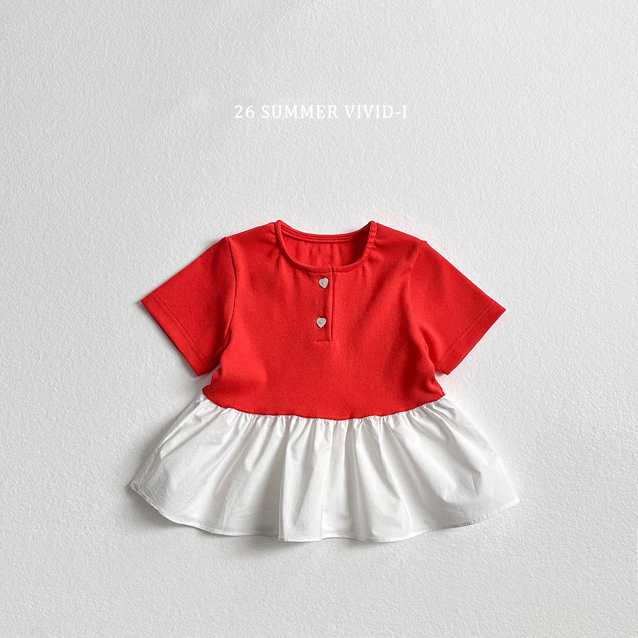 【PREORDER受付終了、ご希望はお問い合わせください。】88.Mini Rib Dress Tee