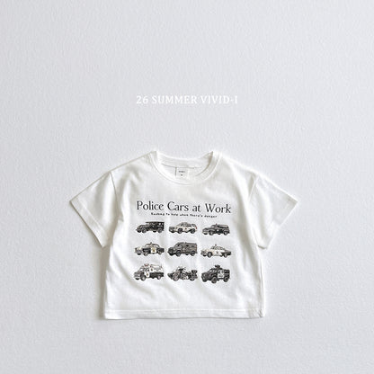 【PREORDER受付終了、ご希望はお問い合わせください。】46.Mini Collar ShortSleeve Tee