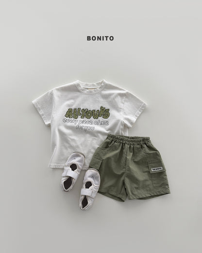 【PREORDER 4日間限定】9.summer cargo pants