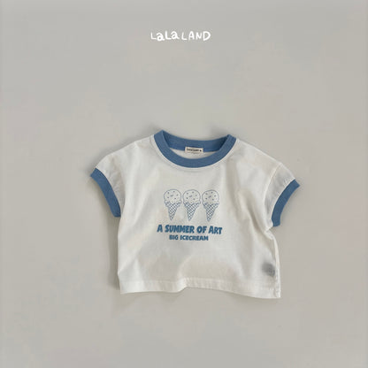 【PREORDER受付終了、ご希望はお問い合わせください。】26.Baby Ice Cream T-shirt