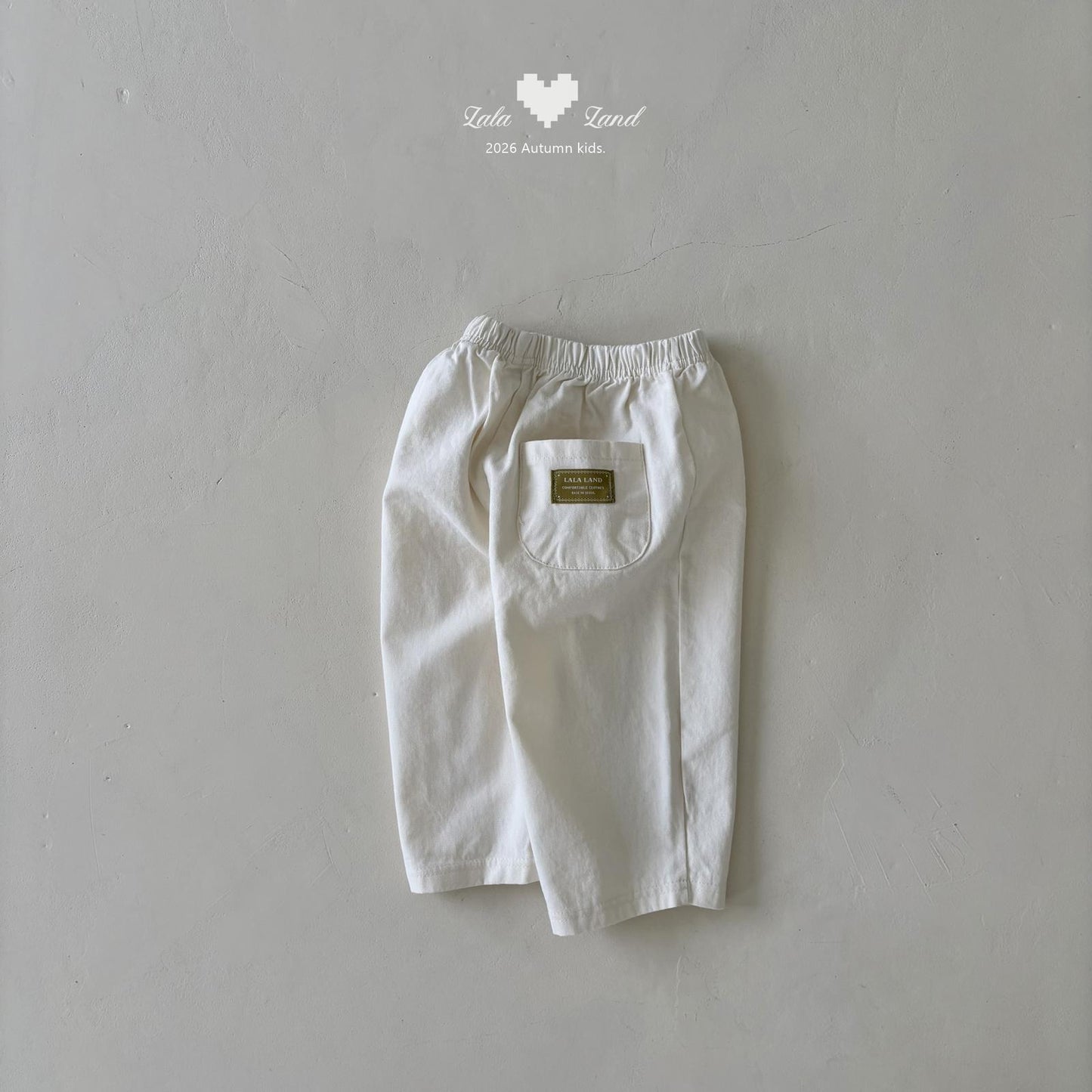 【PRE-ODER〆8.9(sun)】41.Basic Cotton Pants | lalaland