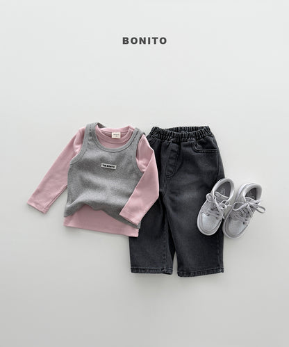 02.Color Ribbed T-Shirt