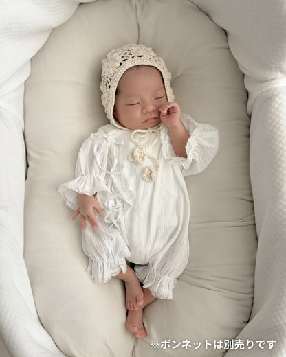 【送料無料 / 即納】退院着 / eyelet lace suit 単品