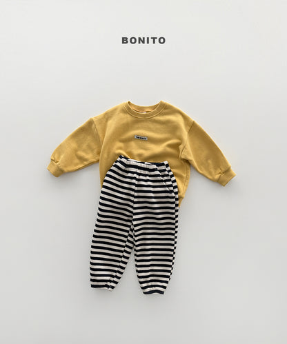 29.Waffle Stripe Jogger Pants