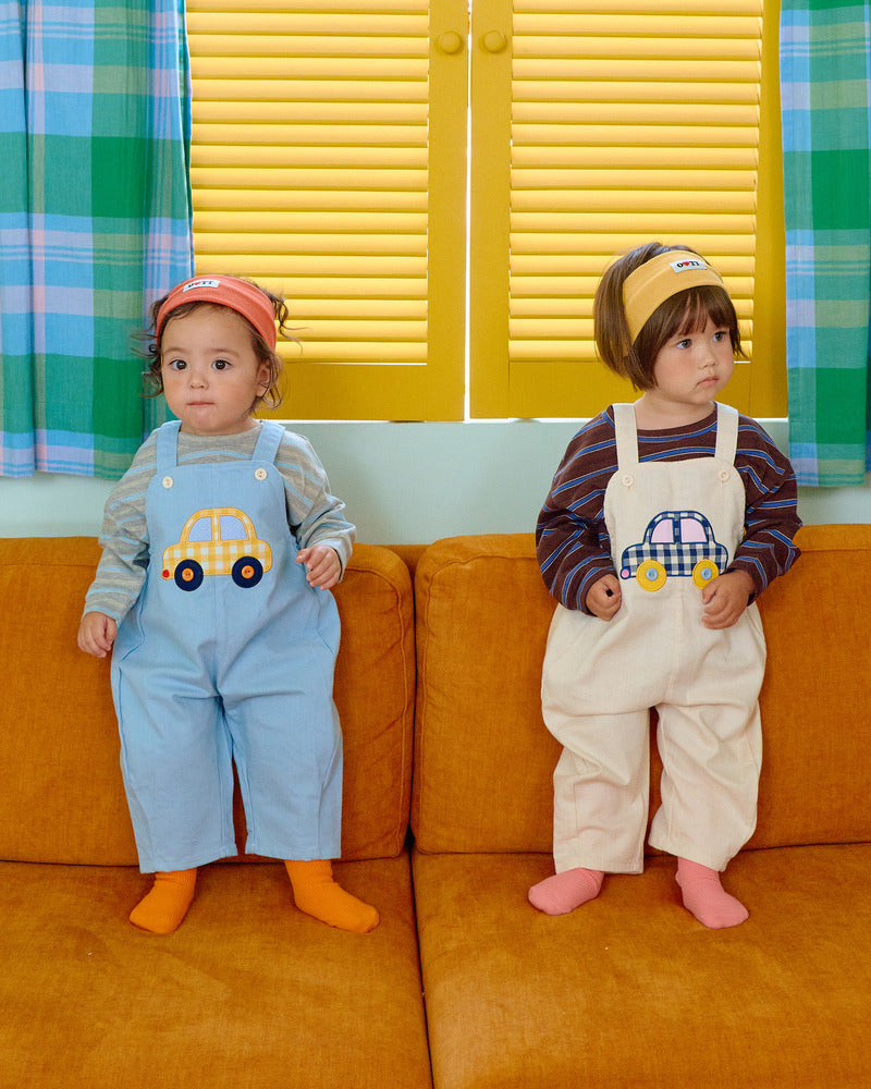 【PRE-ODER〆8.9(sun)】46.Vroom Vroom Denim Overalls | oottbebe