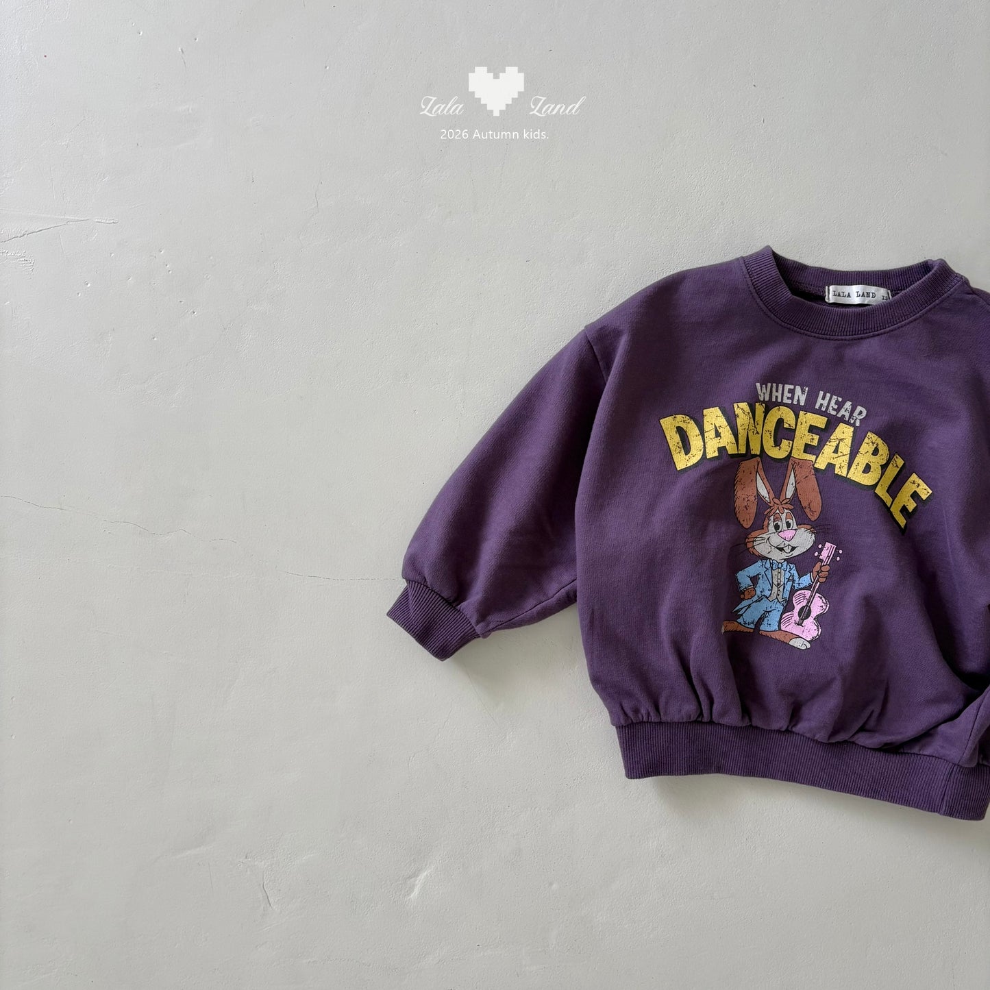 【PRE-ODER〆8.9(sun)】31.Rabbit Sweatshirt | lalaland