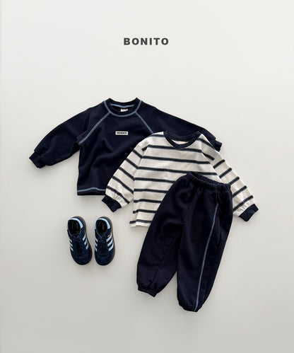 19.Haru Stripe Ribbed T-Shirt