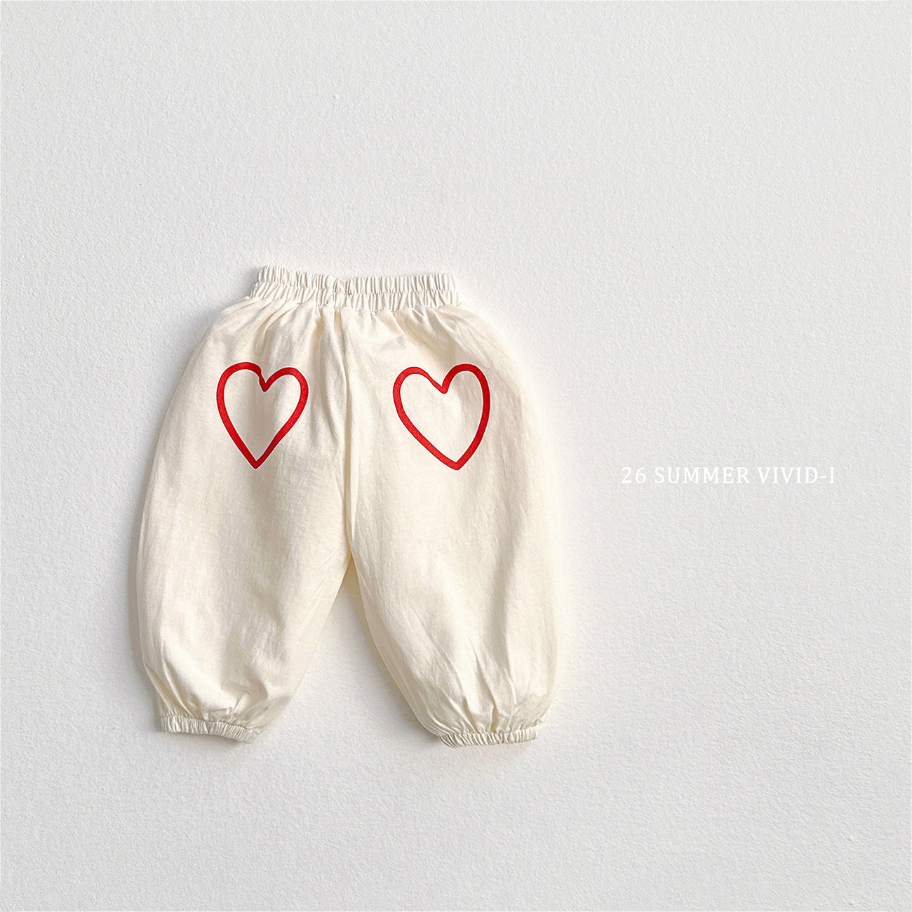 【PREORDER受付終了、ご希望はお問い合わせください。】33.Back Heart Jogger Pants