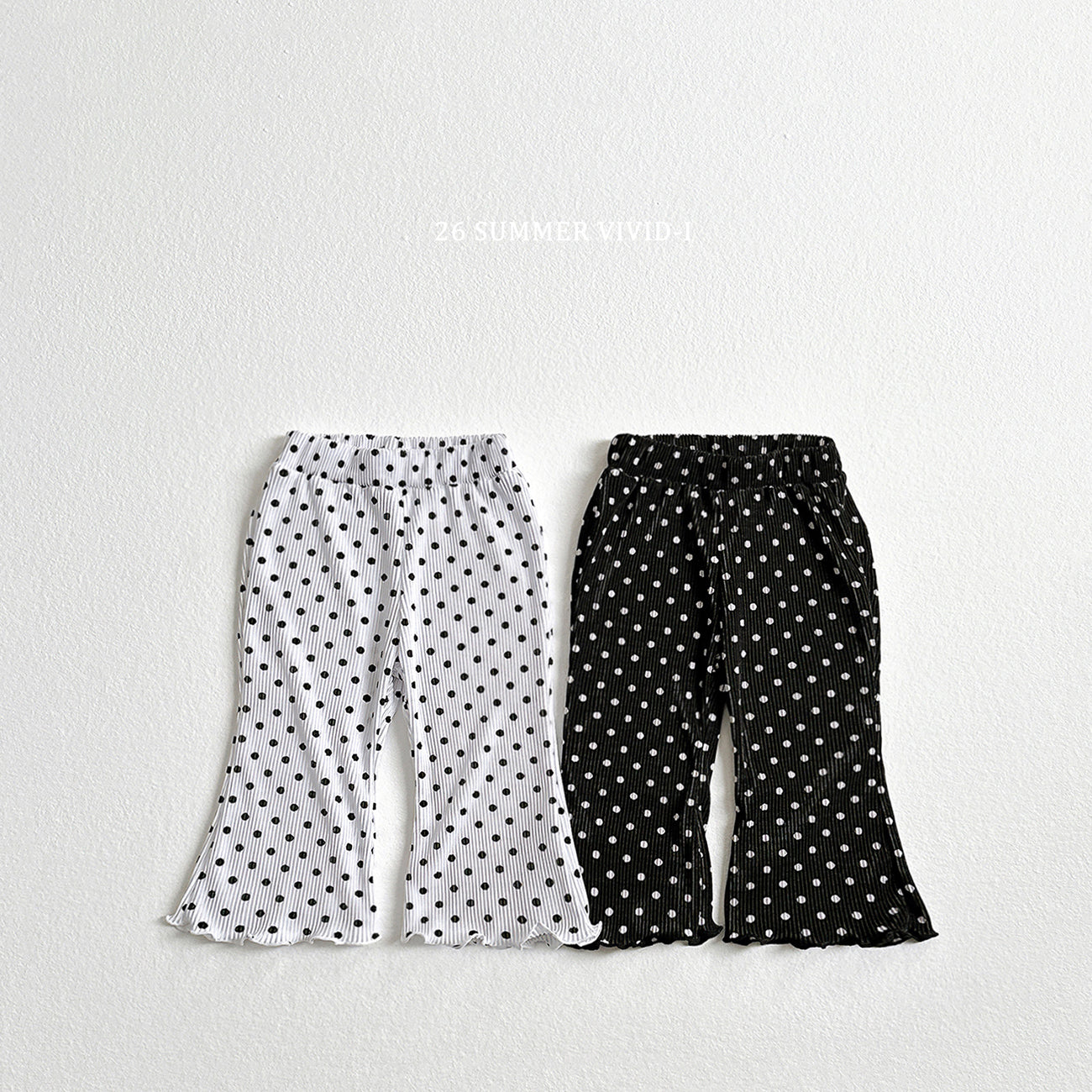 【PREORDER受付終了、ご希望はお問い合わせください。】28.Color Pleats Bell 7分丈 Pants