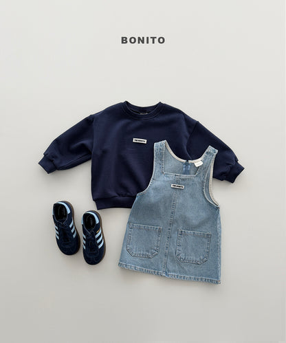 40.Denim One-Piece Dress